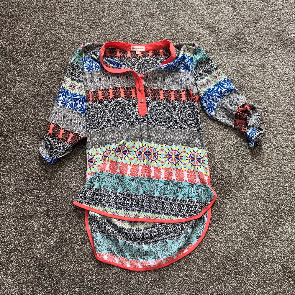 Sequin Hearts Blouse